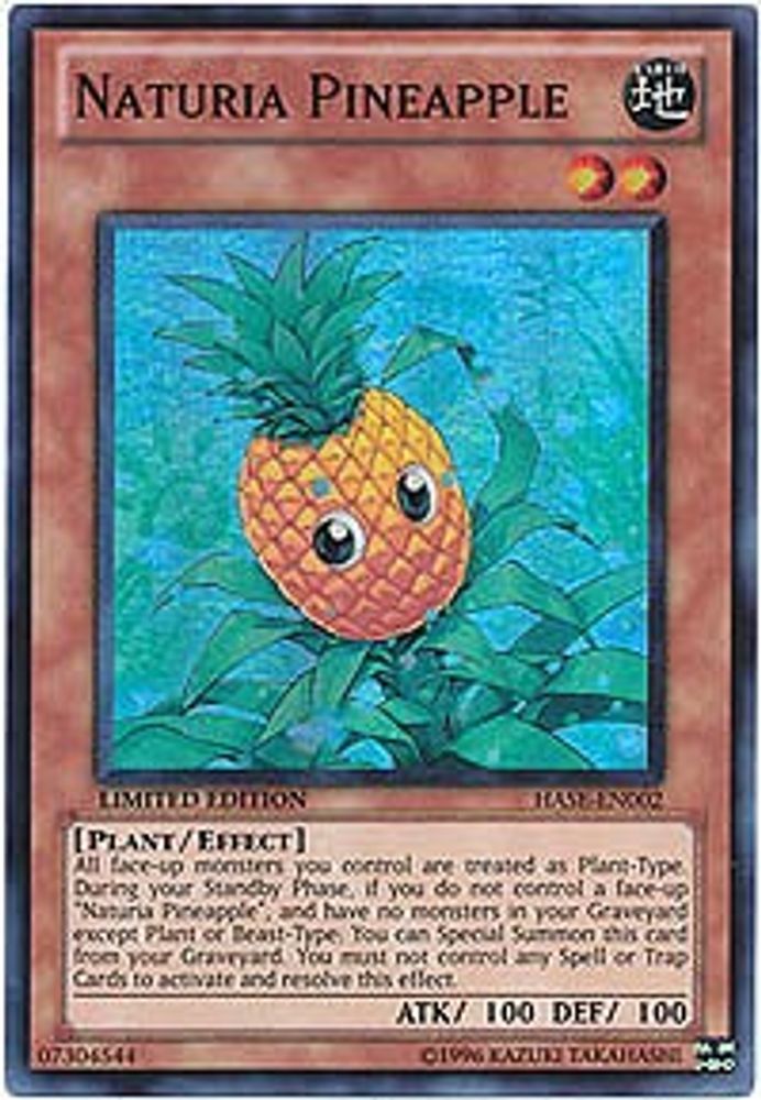 Naturia Pineapple (HASE-EN002) - Super Rare