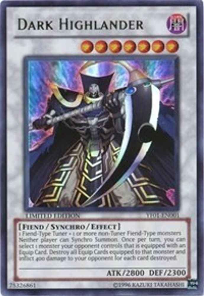 Dark Highlander (YF01-EN001) - Ultra Rare