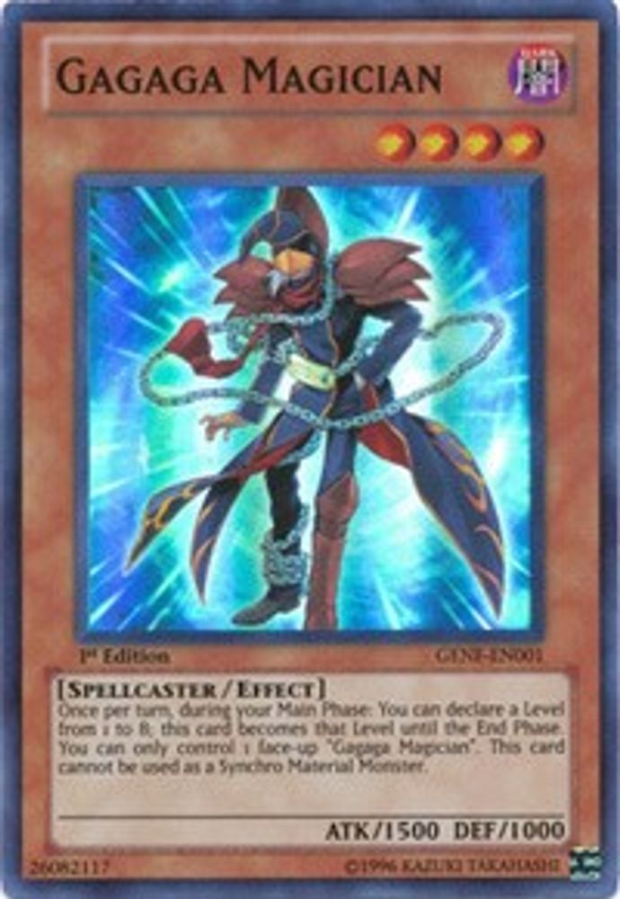 Gagaga Magician (GENF-EN001) - Super Rare