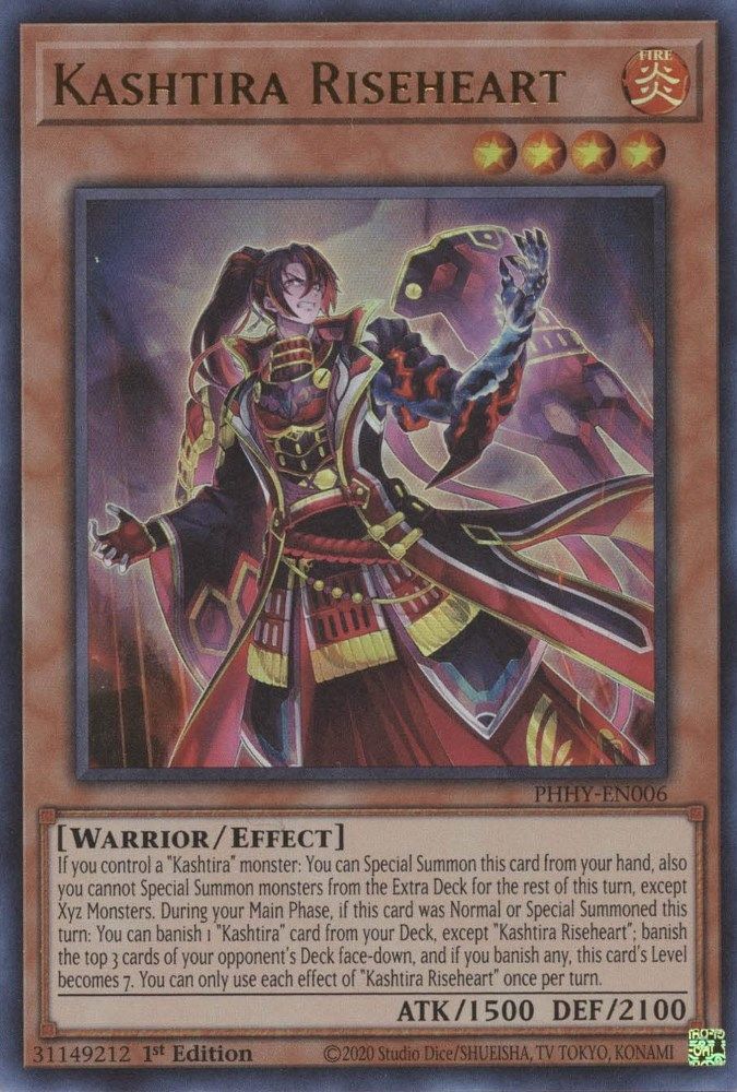 Kashtira Riseheart [PHHY-EN006] Ultra Rare 