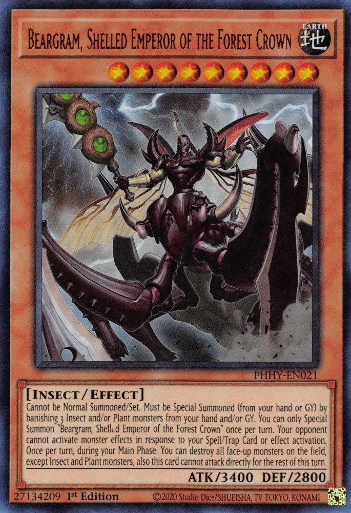 Beargram, Shelled Emperor of the Forest Crown (PHHY-EN021) - Ultra Rare