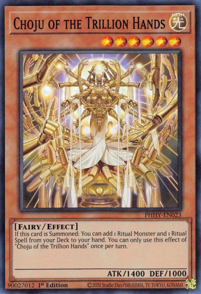 Choju of the Trillion Hands (PHHY-EN023) - Super Rare