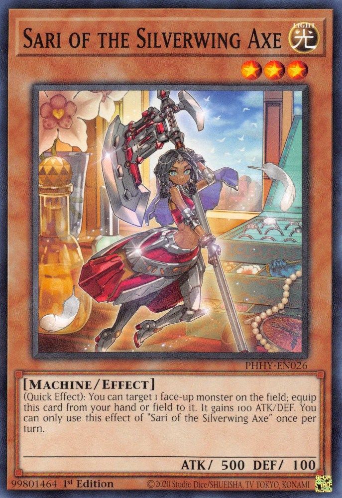Sari of the Silverwing Axe (PHHY-EN026) - Common
