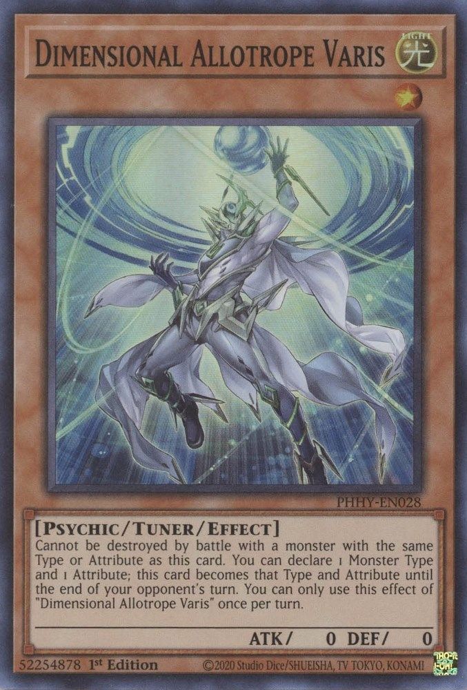 Varis allotrope dimensionnel [PHHY-EN028] Super Rare 