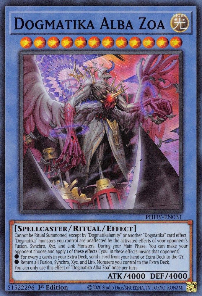 Dogmatika Alba Zoa (PHHY-EN031) - Super Rare