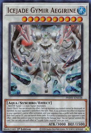 Icejade Gymir Aegirine [PHHY-EN038] Ultra Rare 