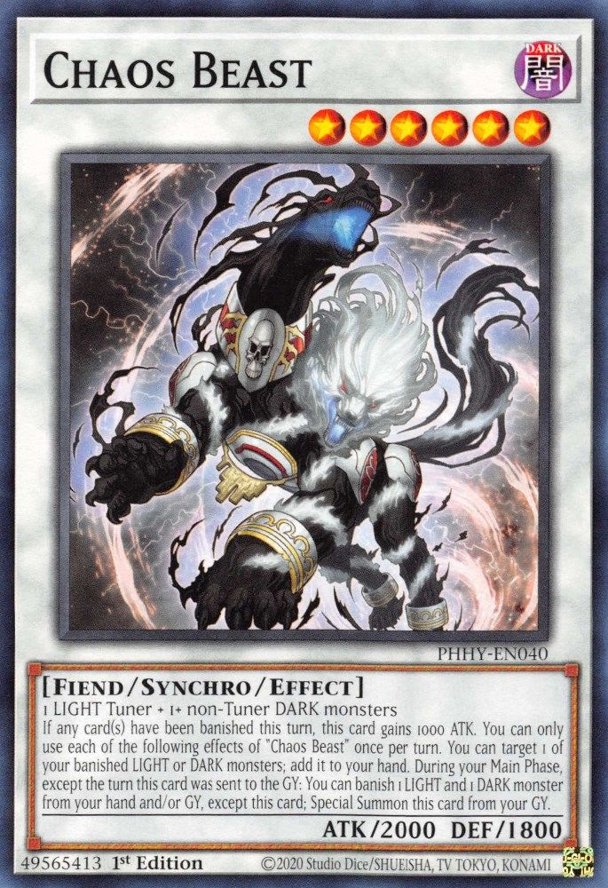 Chaos Beast (PHHY-EN040) - Common