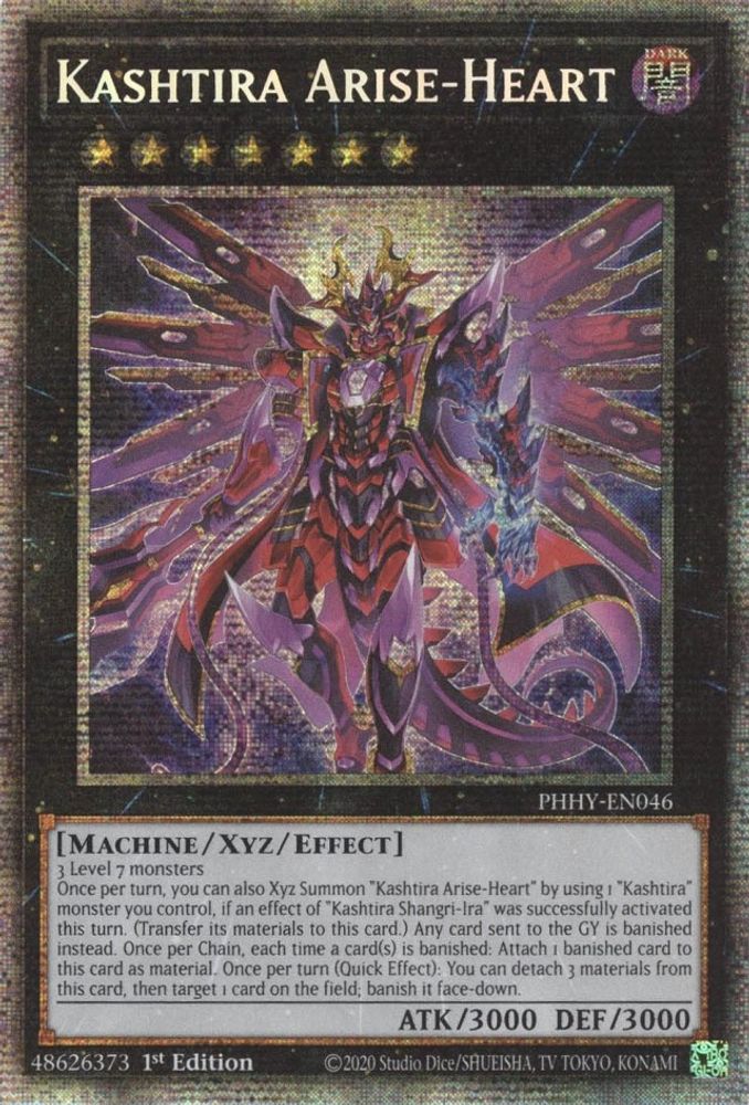 Kashtira Arise-Heart (Starlight Rare) (PHHY-EN046) - Starlight Rare