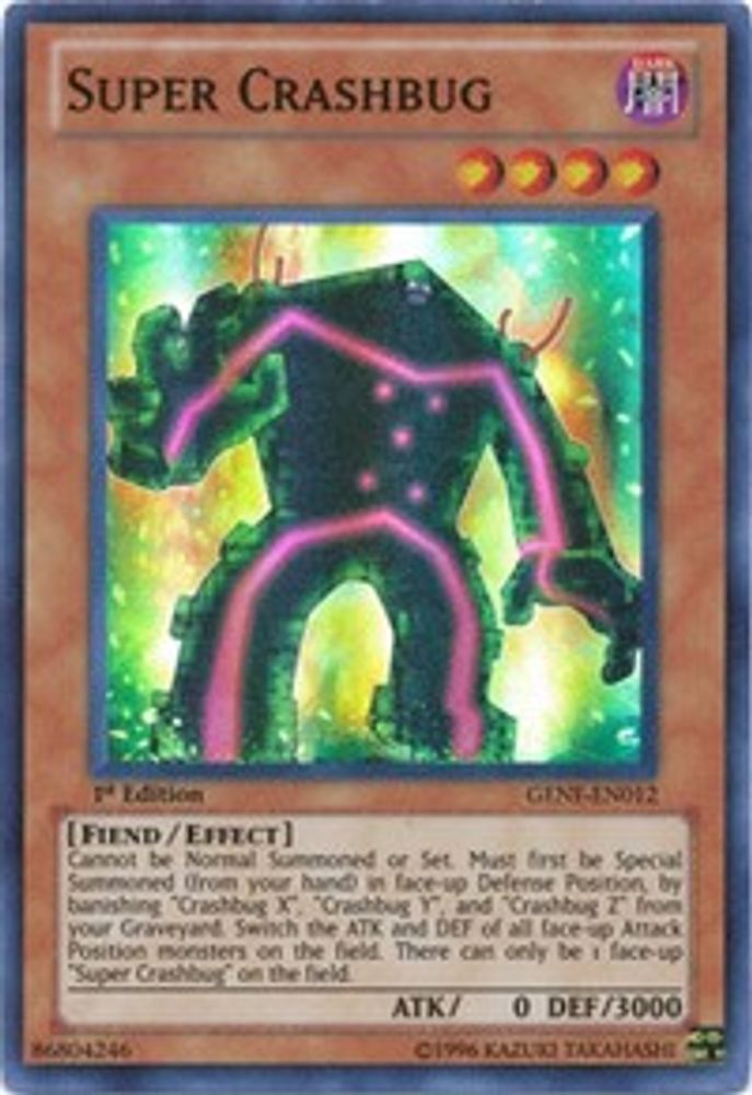 Super Crashbug (GENF-EN012) - Super Rare