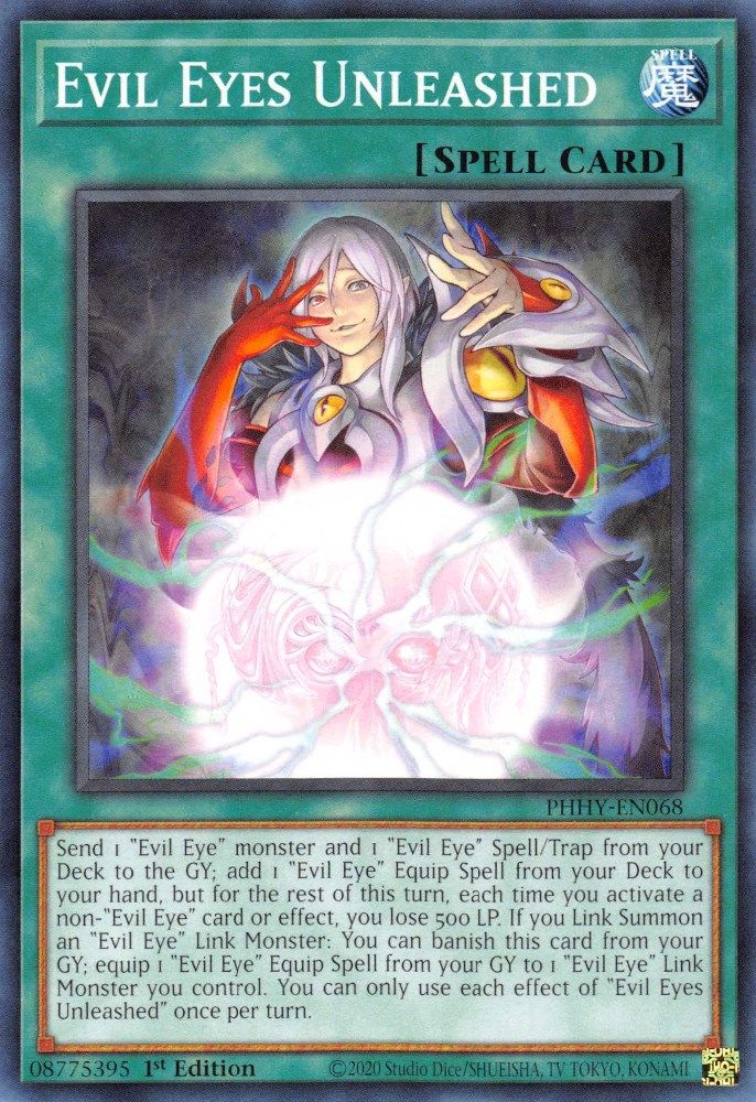 Evil Eyes Unleashed (PHHY-EN068) - Common