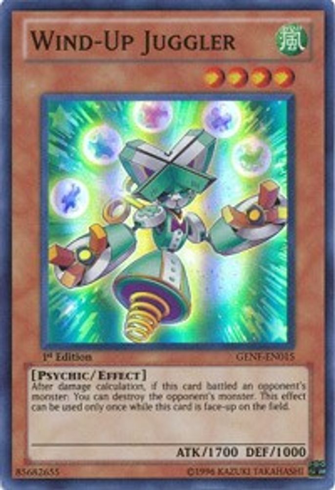 Wind-Up Juggler (GENF-EN015) - Super Rare
