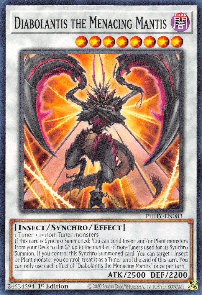 Diabolantis the Menacing Mantis (PHHY-EN083) - Common