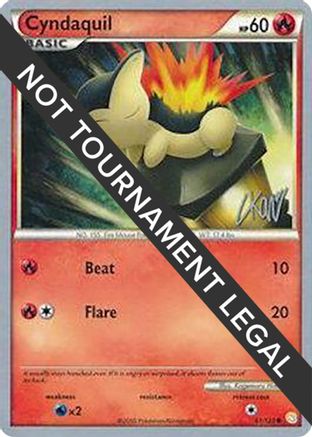 Cyndaquil - 2011 (Christopher Kan) 061  - Common
