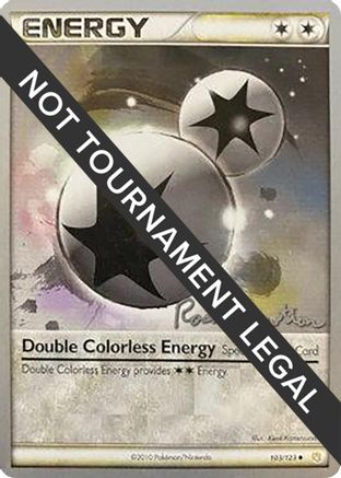 Double Colorless Energy - 2011 (Ross Cawthon) 103  - Uncommon