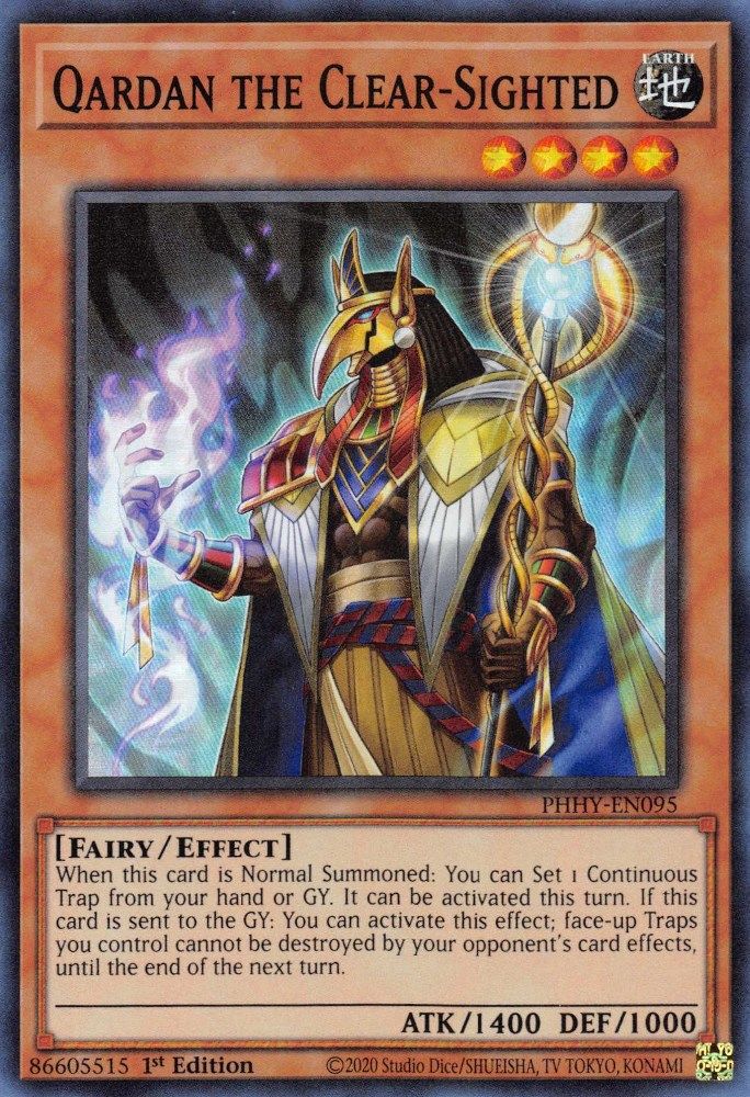 Qardan the Clear-Sighted (PHHY-EN095) - Super Rare