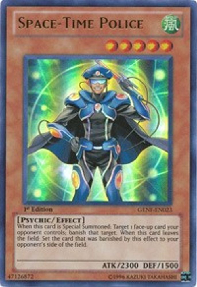 Space-Time Police (GENF-EN023) - Ultra Rare