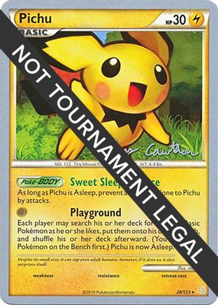 Pichu - 2011 (Ross Cawthon) 028  - Rare