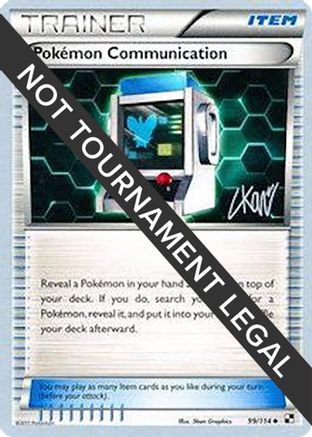 Pokemon Communication - 2011 (Christopher Kan) 099  - Uncommon