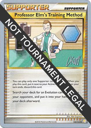 Professor Elm's Training Method - 2011 (Christopher Kan) 100  - Uncommon