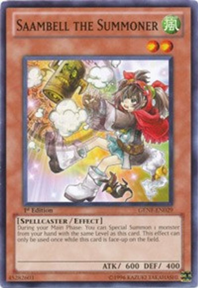 Saambell the Summoner (GENF-EN029) - Common