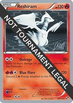 Reshiram - 2011 (Christopher Kan) 026  - Rare