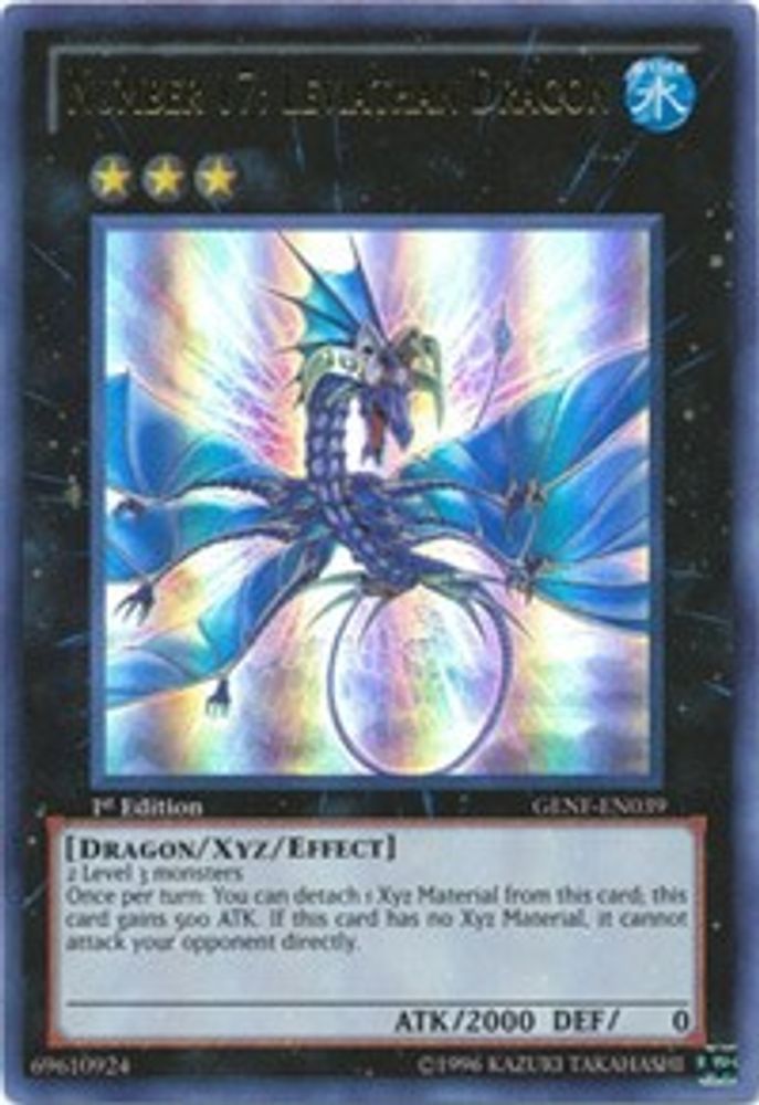 Numéro 17 : Dragon Léviathan [GENF-EN039] Ultra Rare 