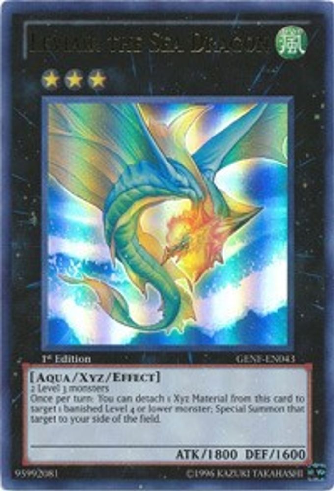 Leviair the Sea Dragon (GENF-EN043) - Ultra Rare