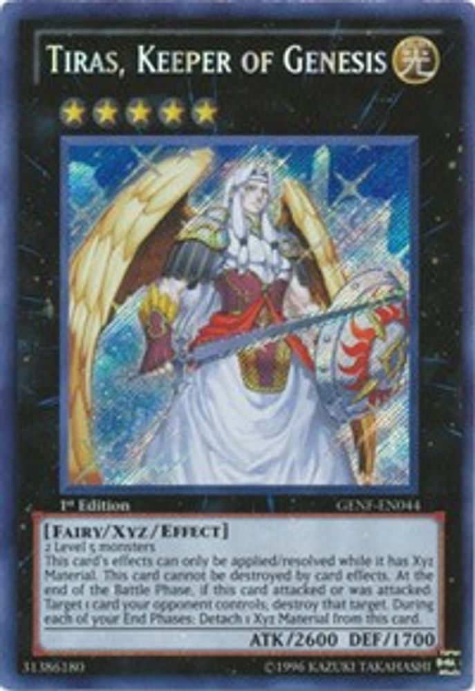 Tiras, Keeper of Genesis (GENF-EN044) - Secret Rare