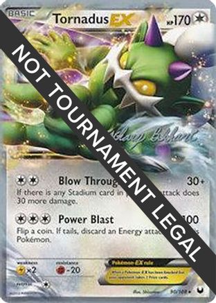 Tornadus EX - 2012 (Zachary Bokhari) 090  - Ultra Rare