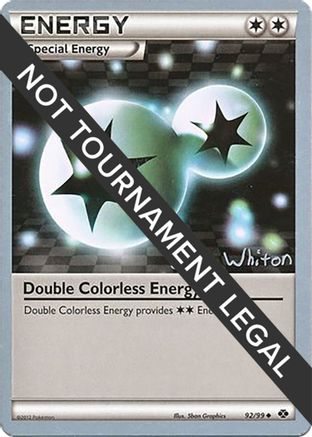 Double Colorless Energy - 2013 (Ian Whiton) 092  - Uncommon
