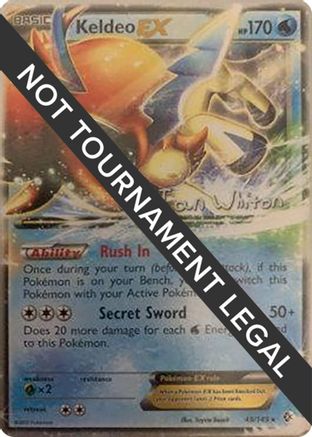 Keldeo EX - 2013 (Ian Whiton) 049  - Ultra Rare