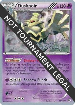 Dusknoir - 2014 (Trent Orndorff) 063  - Holo Rare