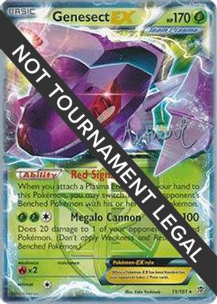 Genesect EX - 2014 (Andrew Estrada) 011  - Ultra Rare