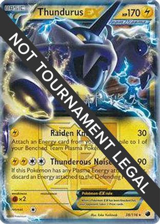 Thundurus EX - 2014 (Haruto Kobayashi) 038  - Ultra Rare