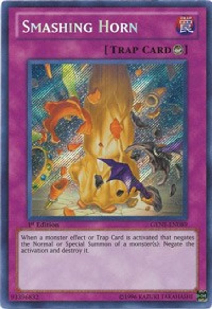 Smashing Horn (GENF-EN089) - Secret Rare