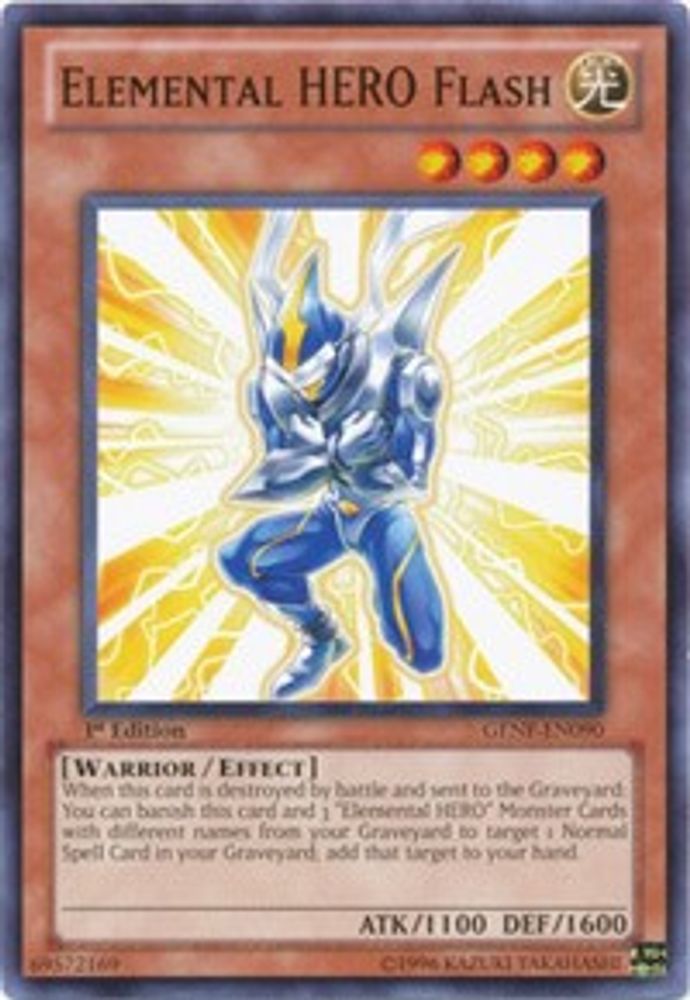 Elemental HERO Flash (GENF-EN090) - Common