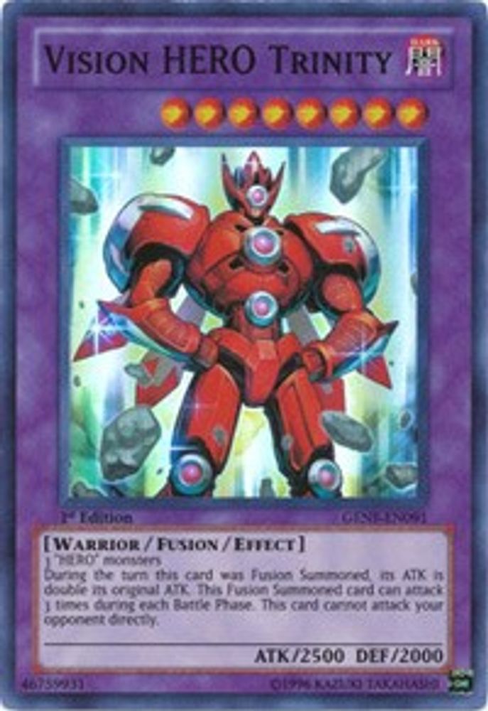Vision HERO Trinity (GENF-EN091) - Super Rare