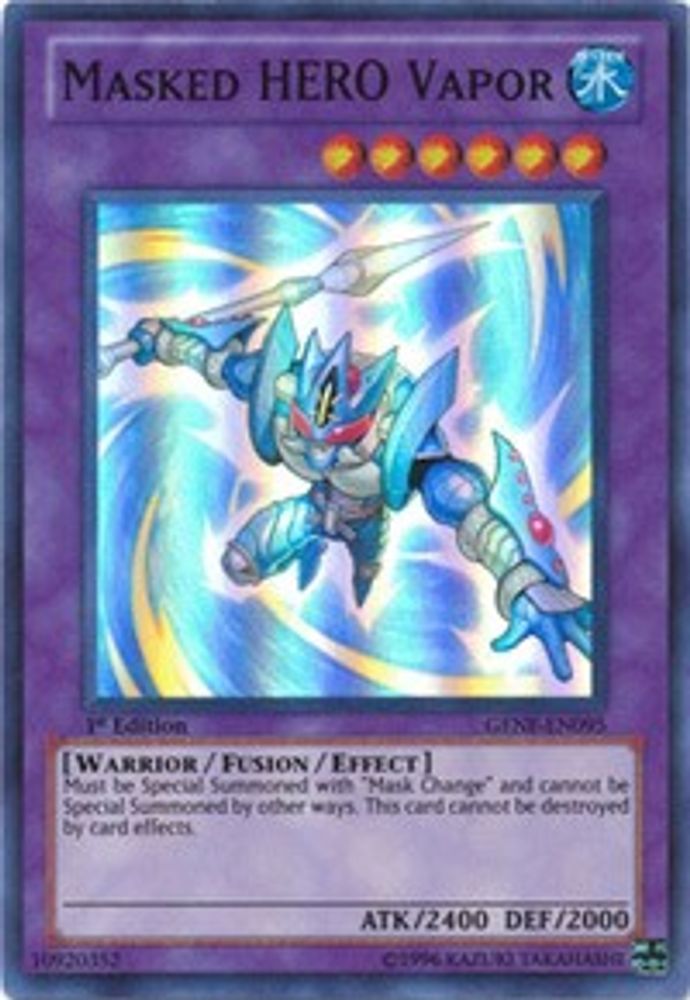 Masked HERO Vapor (GENF-EN095) - Super Rare