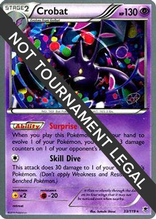 Crobat - 2015 (Rowan Stavenow) 033  - Rare