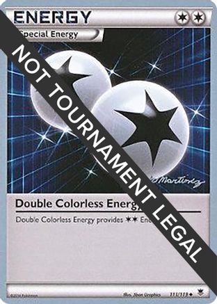 Double Colorless Energy - 2015 (Patrick Martinez) 111  - Uncommon