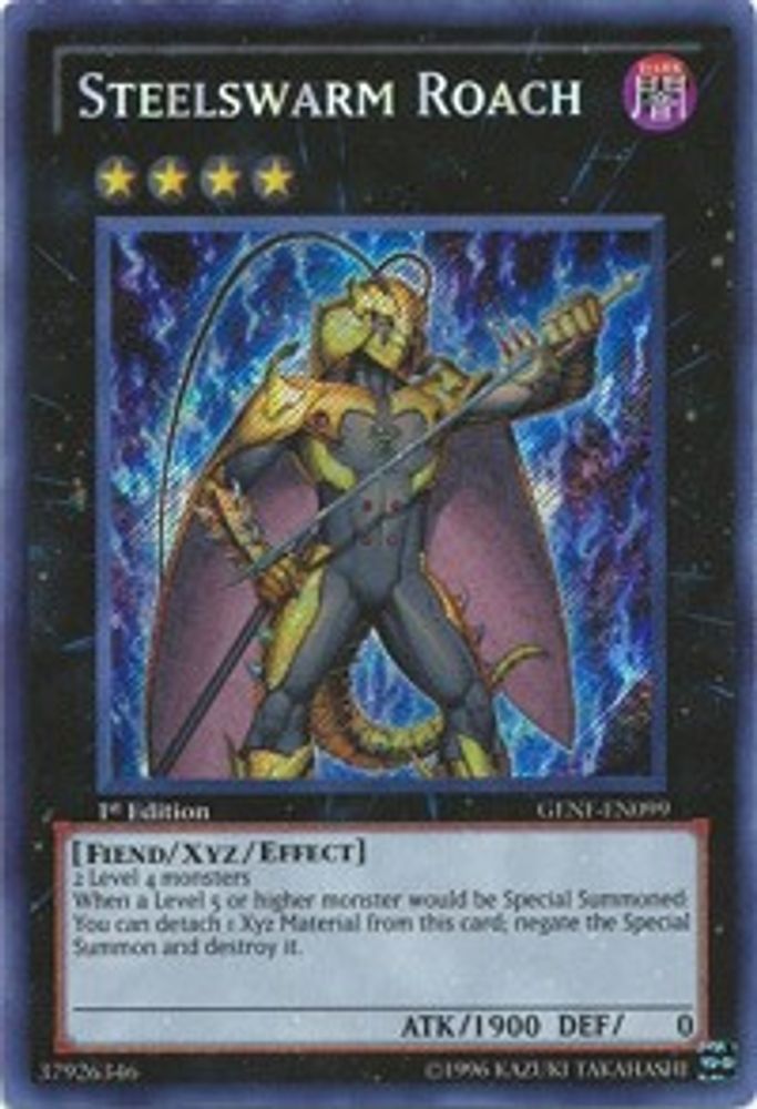 Steelswarm Roach (GENF-EN099) - Secret Rare