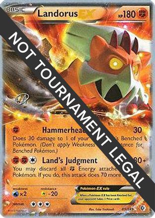 Landorus EX - 2015 (Rowan Stavenow) 089  - Ultra Rare