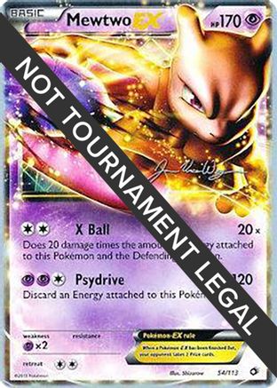 Mewtwo EX - 2015 (Jacob Van Wagner) 054  - Ultra Rare
