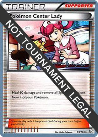Pokemon Center Lady - 2015 (Alejandro Ng-Guzman) 093  - Uncommon