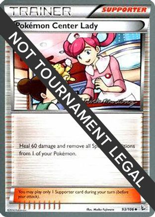 Pokemon Center Lady - 2015 (Patrick Martinez) 093  - Uncommon