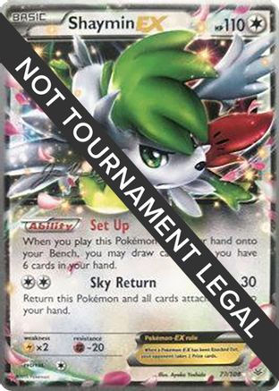 Shaymin EX - 2015 (Jacob Van Wagner) 077  - Ultra Rare