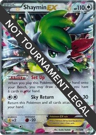 Shaymin EX - 2015 (Patrick Martinez) 077  - Ultra Rare