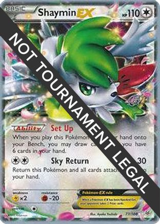 Shaymin EX - 2015 (Rowan Stavenow) 077  - Ultra Rare