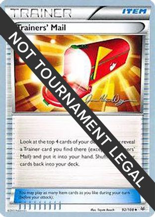 Trainers' Mail - 2015 (Jacob Van Wagner) 092  - Uncommon
