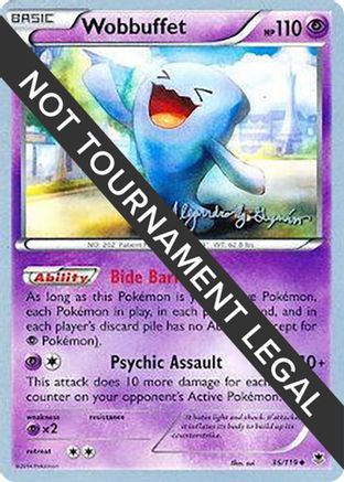 Wobbuffet - 2015 (Alejandro Ng-Guzman) 036  - Uncommon